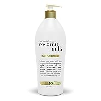 Salon Size Nourishing Coconut Milk Shampoo With Pump, 25.4 Ounce