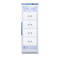 ARG15PVLOCKER 24 Upright Vaccine Refrigerator with 15 cu. ft. Capacity 8 Lockers Automatic Defrost Interior LED Light and Reversible Door in White