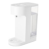 Yum Asia Oyu Digital Instant Hot Water Dispenser with white 'Hidden Under' LED touch display, 4 Litre capacity, Ecoboil, InstaHEAT technology, 220-240V UK/EU Power