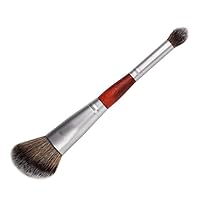 GMOIUJ Double Professional Eyeshadow Foundation Blush Makeup Brushes & Tools (Color : Black)