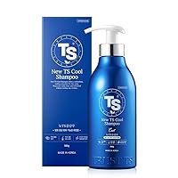New TS Cool Shampoo for Scalp and Hair (16.9 Fl Oz) | Therapy Shampoo | Mint Scent with Essential Oil & Natural Ingredients | Parabens free | Anti- Dandruff & Cooling Shampoo