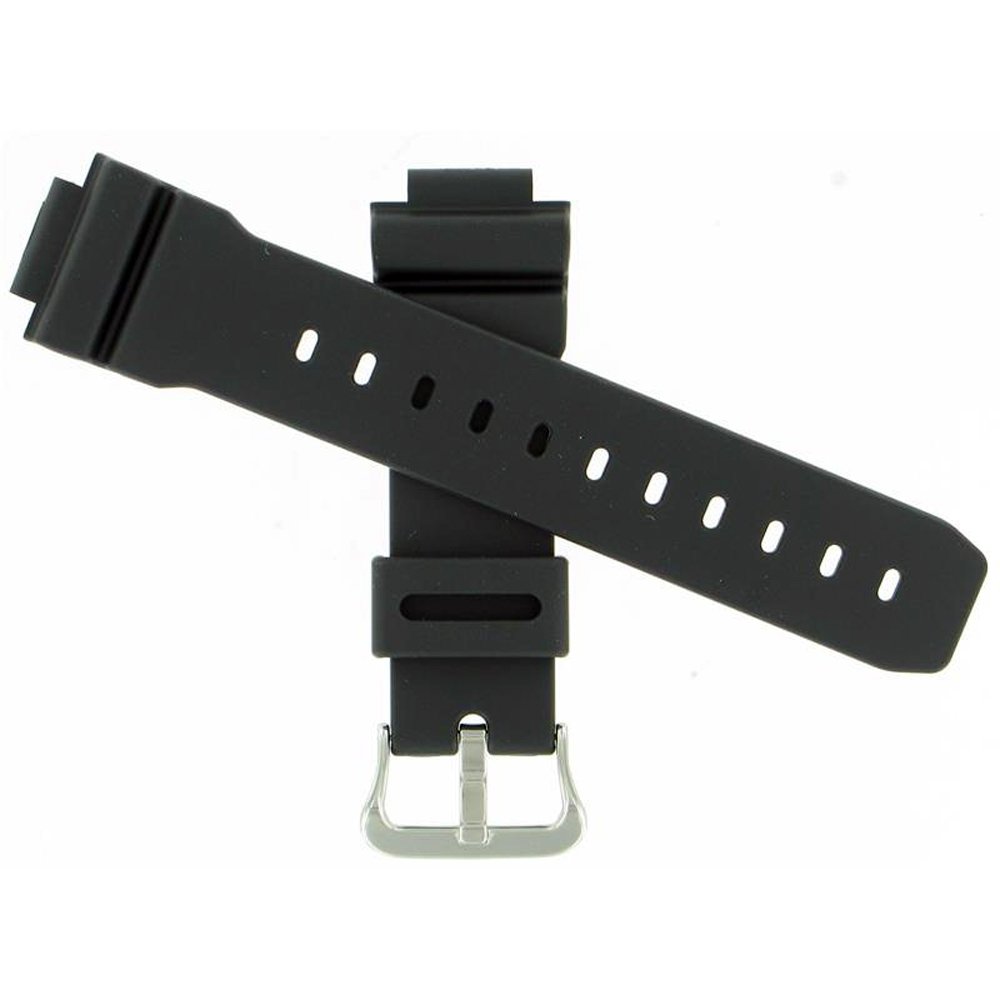 Casio 71606395 Black rubber Watch band 16mm(26mm)