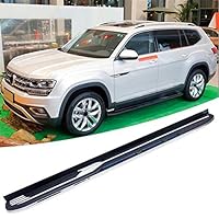 Fit for VW Volkswagen Atlas 2018 2019 2020 2021 2022 Aluminum Running Board Side Step Nerf Bar