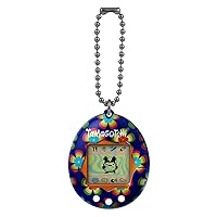 Tamagotchi 42888NBNP Original Retro Flowers – Feed, Care, Nurture – Virtual Pet with Chain for On The Go Play
