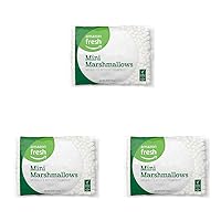 Amazon Fresh, Mini Marshmallows, 10 Oz (Previously Happy Belly, Packaging May Vary) (Pack of 3)