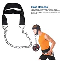 Nylon Head Harness Neck Strength Head Strap Weight Lifting Exercise Fitness Belt