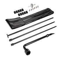 Compatible with Spare Tire Tool Kit with Spare Tire Jack Handle and Wheel Lug Wrench 2005-2019 Nissan Frontier Titan Pathfinder 2005-2015 Amanda Xterra and Infiniti 2013-2020 Select Models
