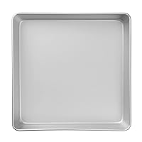 Wilton Performance Pans Aluminum Square Brownie and Cake Pan, 12 x 12 inches, Silver