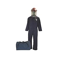 Arc Flash Coverall Kit – 12 CAL - Includes Hard Cap, Face Shield, Balaclava, Coveralls and Storage Bag - TCG2P SERIES