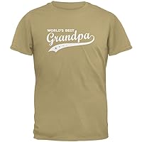 Father's Day - World's Best Grandpa Adult T-Shirt