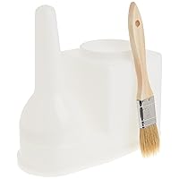 19040 30-Ounce Glue Container with Brush, White