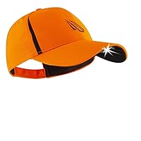 LED Hat Light - POWERCAP Baseball Cap with Light Built in - LED Cap Visor Light with Bright Headlight and IPX4 Rating