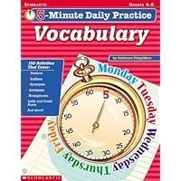5-minute Daily Practice: Vocabulary (Grades 4-8)