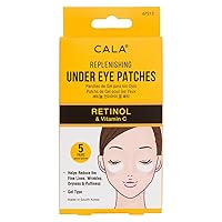 UNDER EYE PATCHES: RETINOL & VITAMIN C (5/PK)