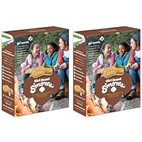 Girl Scout Cookies S'mores - Graham Sandwich Cookies with Chocolate and Marshmallow filling (2 pack)
