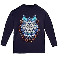 Totem Wolf is My Spirit Animal Youth Long Sleeve T Shirt