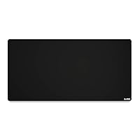 Glorious 3XL Extended Gaming Mouse Mat/Pad - Large, Wide (3XL Extended) Black Cloth Mousepad, Stitched Edges | 24