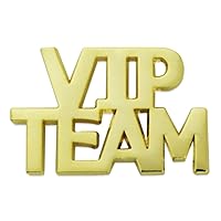 PinMart's Gold Plated VIP Team Corporate Lapel Pin