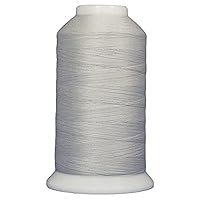 Superior Threads So Fine 3-Ply 50 Weight Polyester Sewing Thread Cone - 3280 Yards (Genoa Gray)