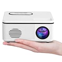 Pocket Portable Mini Home Projector LED Projector HD 1080P Power Supply Can Be Connected to The Mobile