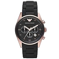 Emporio Armani Men's AR5905 Black Stainless Steel Watch