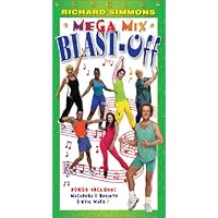 Richard Simmons: Mega Mix Blast-Off VHS Richard Simmons: Mega Mix Blast-Off VHS VHS Tape