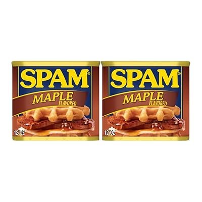 Mua Spam Maple Flavored, Pack of 2, 12 Ounce Cans, Hormel Foods, Luncheon  Meat Can, Spam Musubi, Fully Cooked Pork with Ham, Variety Pack, Bundles,  Pantry, Canned Meat, RcTechDistro Bundle Box trên