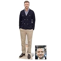 Fan Pack - Timberlake Lifesize Cardboard Cutout / Standee - Includes 8x10 (20x25cm) Star Photo