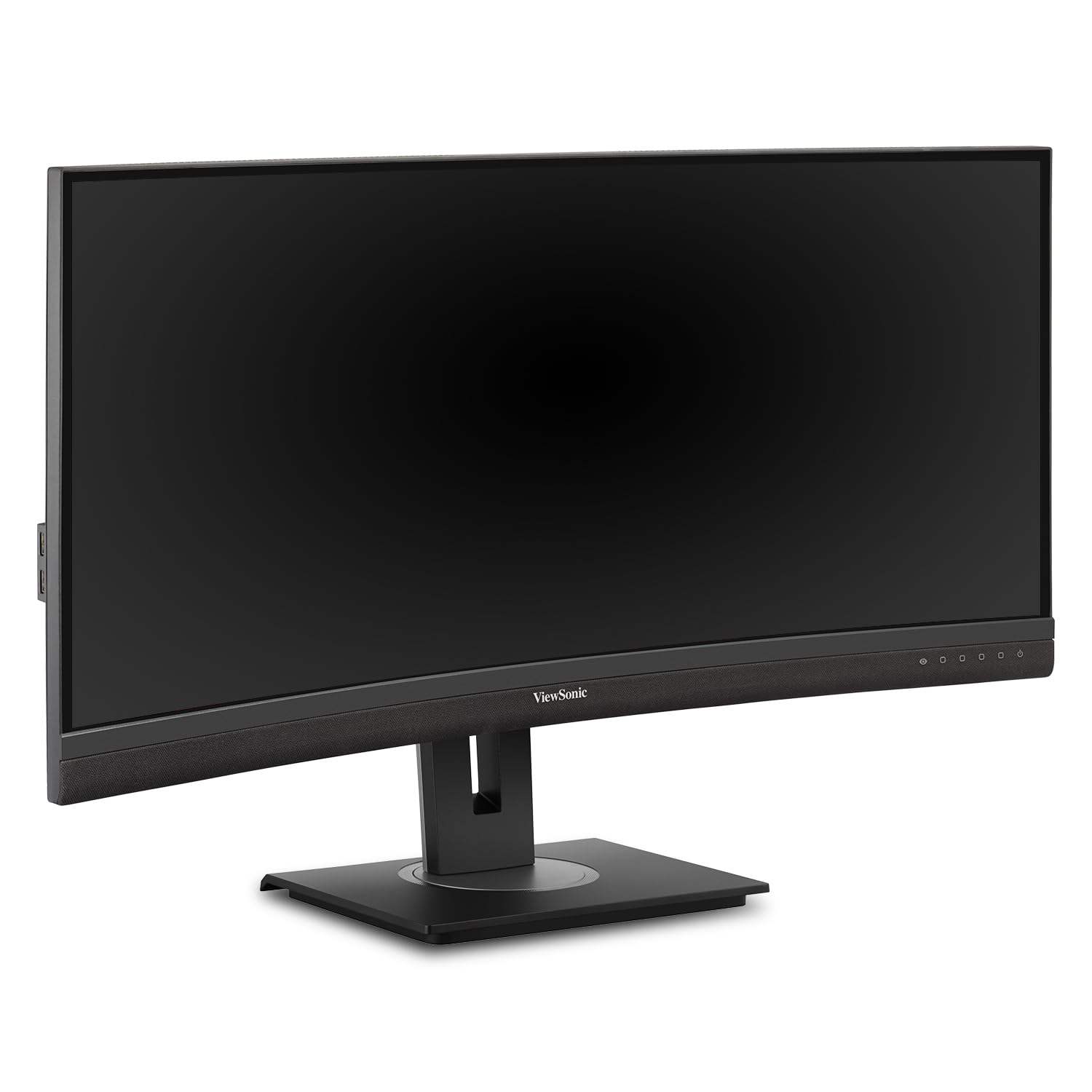 ViewSonic VG3456C 34 Inch 21:9 UltraWide QHD 1440p Curved Monitor with Ergonomics Design, USB C Docking Built-in, Gigabit Ethernet for Home and Office