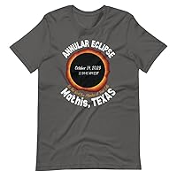 Mathis Texas Annular Solar Eclipse T-Shirt October 14, 2023 for The Total Best Time of Your Life