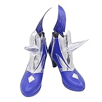 Anime Game Genshin Impact Cosplay Shoes Skirk Boots Unisex