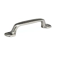 Richelieu Hardware BP2377596142 Monceau Collection 3 25/32 in (96 mm) Center Pewter Traditional Cabinet Pull, 3.8