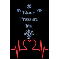 Blood Pressure and Heart Rate Book Log: log book for tracking your Blood Pressure and Heart rate in the morning and night