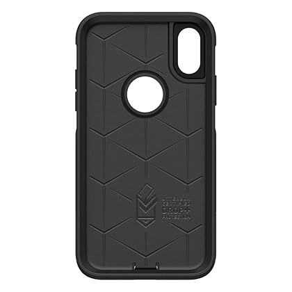 OtterBox iPhone XR Commuter Series Case - BLACK, slim & tough, pocket-friendly, with port protection