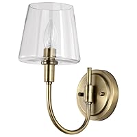 60/7881 Brookside - 1 Light Wall Sconce in Traditional Style-11.75 Inches Tall and 6 Inches Wide