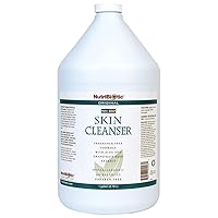 NutriBiotic Original Non-Soap Skin Cleanser, 1 Gallon | Fragrance Free with GSE | pH Balanced, Hypoallergenic & Biodegradable | Free of Parabens, Fragrance, Phosphates, SLS, Dyes, & Colorings
