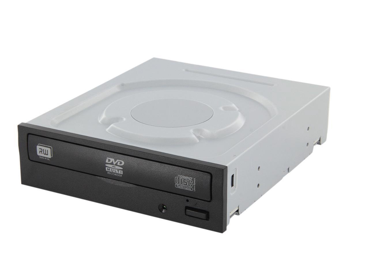 Lite-On SATA Internal DVD Optical Drives Burner Over Burn Premium Black