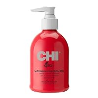 CHI Infra Gel, Firm Hair Gel To Protect From Heat Styling, Provides Shine & Control to Hair, Sulfate & Paraben-Free, 8 Oz