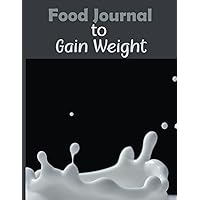 Food Journal to Gain Weight: A Daily Log for Tracking Blood Sugar, Nutrition, and Activity