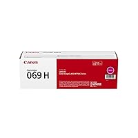 Canon 069 Magenta Toner Cartridge, High Capacity, Compatible to MF753Cdw, MF751Cdw and LBP674Cdw Printers