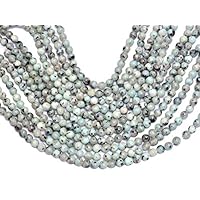 AAA Natural 1 Strand Kiwi Gemstone Beads for Jewelry Making |6 mm Round Beads | Calcite Plain Round Loose Beads |15