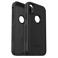 iPhone XR Commuter Series Case - BLACK, slim & tough, pocket-friendly, with port protection