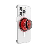 PopSockets Phone Grip Compatible with MagSafe, Phone Holder, Wireless Charging Compatible, Star Wars - Darth Maul (Enamel)