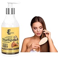 Argan Oil Shampoo Conditioner Anti Thinning Intense Repair Deep Conditioning