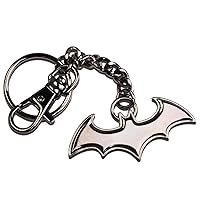 Noble Collection - Batman Metal Key Ring Black Logo