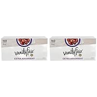 Extra Absorbent Paper Napkins, 160 Count (Pack of 2)