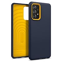 Caseology Nano Pop Compatible with Samsung Galaxy A72 Case (2021) - Blueberry Navy