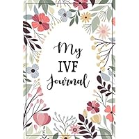 IVF Journal - IVF Gift: with inspirational quotes on every pg, this blank lined IVF notebook is a perfect IVF gift for women - IVF pregnancy, ivf ... planner, ivf pineapple, ivf pregnancy journal