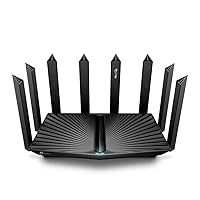 TP-Link - Archer AXE7800 Tri-Band Wi-Fi 6E Router - Black