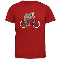 Bicycle Sloth Mens T Shirt